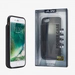 Wholesale iPhone 8 Plus / 7 Plus / 6s Plus / 6 Plus Dual Portable Power Charging Cover 7200 mAh (Black)